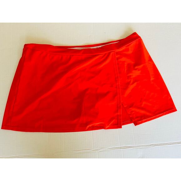 NWOT Summer Hawaiian Tropical Print Beach Tankini  Skort Bathing Swimsuit 4XL - Picture 10 of 13